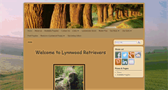 Desktop Screenshot of lynnwoodretrievers.com